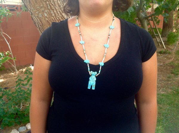 Standing Bear Necklace